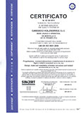 Certificato di qualitą secondo ISO 9001